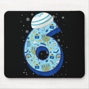 67 Couple Hanukkah Matching Six Seven Meme Jewish Mouse Mat