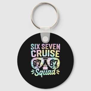 67 Cruise Squad 2025 Cruise Six Seven Meme Matchin Key Ring