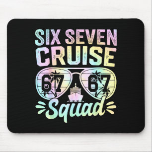 67 Cruise Squad 2025 Cruise Six Seven Meme Matchin Mouse Mat