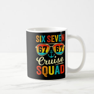 67 Cruise Squad 2025 Funny Kids Cruise Meme Matchi Coffee Mug