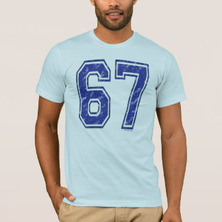 67 Custom Jersey T-Shirt