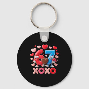 67 Cute Six Seven Gen Meme Couple Anniversary Vale Key Ring