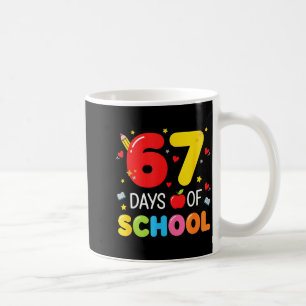 67 Days Of School 67 Meme Teachers Humor 6 7 Funny Coffee Mug