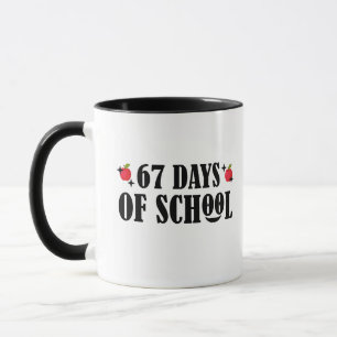 67 Days Of School Funny Six Seven Meme  Mug