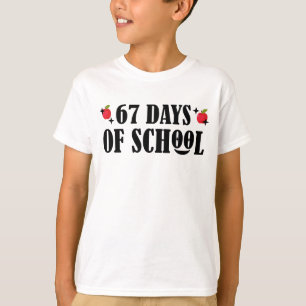 67 Days Of School Funny Six Seven Meme T-Shirt