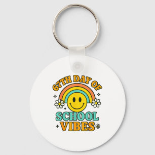 67 Days Of School Meme 100th Day Of School Vibes S Key Ring