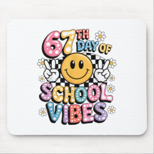 67 Days Of School Meme 100th Day Of School Vibes S Mouse Mat