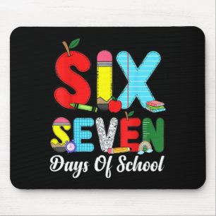 67 Days Of School Shirt Teacher Kids Funny 67 Meme Mouse Mat