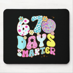 67 Days Smarter 67 Days School Teacher Students Me Mouse Mat