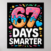67 Days Smarter Drip Kids Teachers 67 Meme Humor F