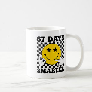 67 Days Smarter Funny Six Seven 6 7 Gen Alpha Slan Coffee Mug
