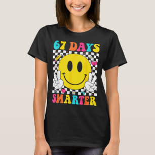 67 Days Smarter Funny Six Seven 6 7 Meme Gen Alpha T-Shirt
