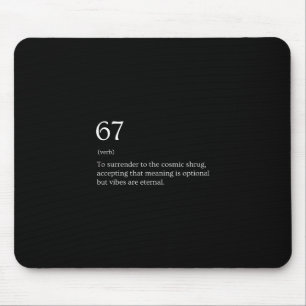 67 Definition Meme Mouse Mat