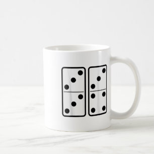 67 Domino Six Seven Tiles Meme Retro Gamer Vintage Coffee Mug