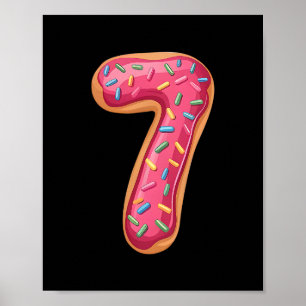 67 Donut Cake Meme Funny 6 7 Costume Friend Matchi Poster