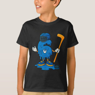 67 Drip Ice Cream Hockey Player T-Shirt