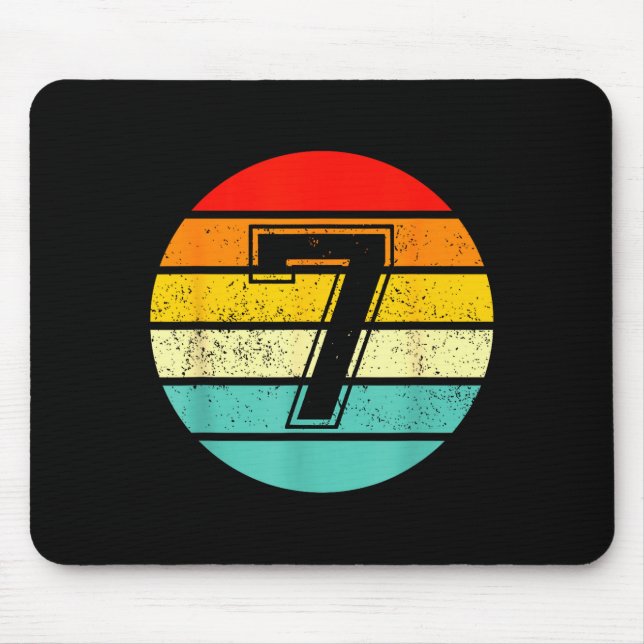 67 Drip Meme Funny 6 7 Costume Couple Retro _1  Mouse Mat (Front)