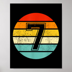 67 Drip Meme Funny 6 7 Costume Couple Retro Poster