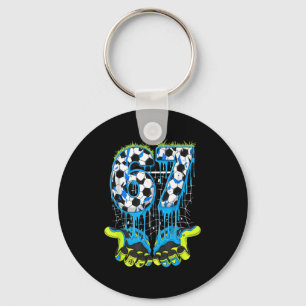 67 Drip Soccer Gen Alpha Slang Six Seven Meme Key Ring