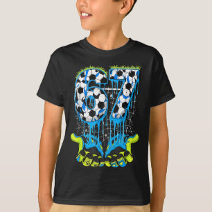 67 Drip Soccer Gen Alpha Slang Six Seven Meme  T-Shirt
