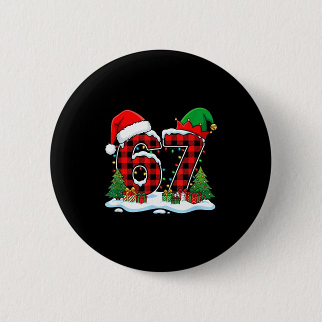 67 Festive Celebrations  6 Cm Round Badge (Front)