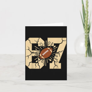 67 Football Six Seven 6 7 Meme - Funny 6-7 Drip Am Card