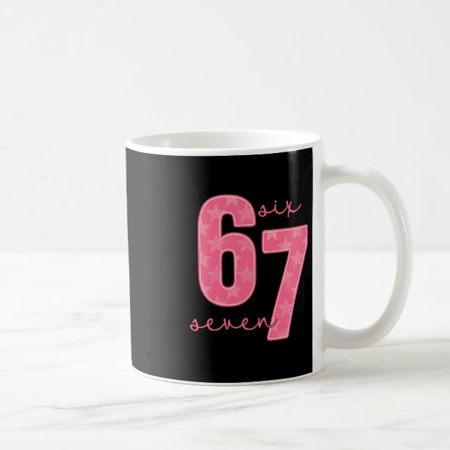 67 Funny Meme  Coffee Mug (Right)