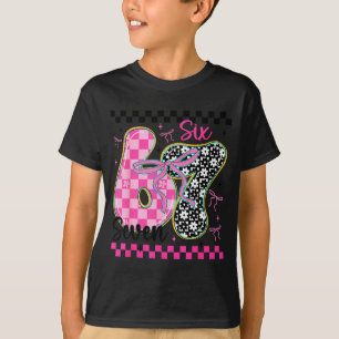 67 Funny Meme Filled With Hearts Six Seven Valenti T-Shirt
