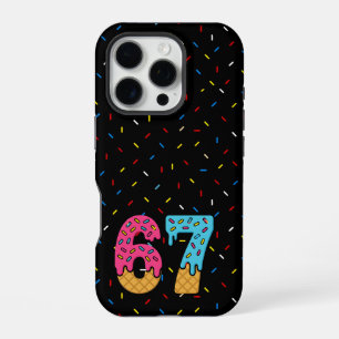 67 Funny Meme Ice Cream Six Seven Gen Alpha iPhone 16 Pro Case