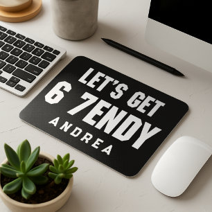 67 Funny Meme Let's get Six Seven Sendy 6 7endy Mouse Mat
