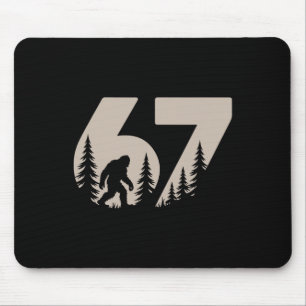 67 Funny Six Seven Meme Bigfoot Gen Alpha Slang Te Mouse Mat