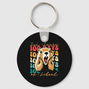 67 Funny Six Seven Respect The Groundhog 100 Days Key Ring