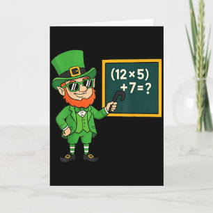 67 Funny St Patricks Day Math Teacher Meme Six Sev Card