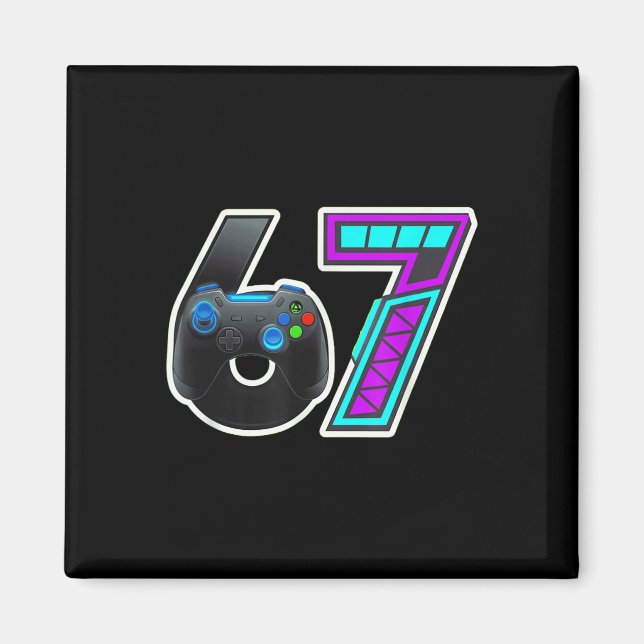 67 Gamer Console Controller Design  Magnet (Front)