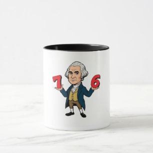 67 George Washington 7-6 Six Seven Meme 67 Mug