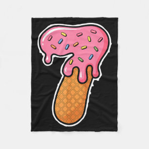 67 Halloween Costume Duo Matching Number 6 And 7 I Fleece Blanket