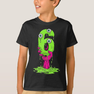 67 Halloween Costume Funny Number 6 Six Meme For G T-Shirt