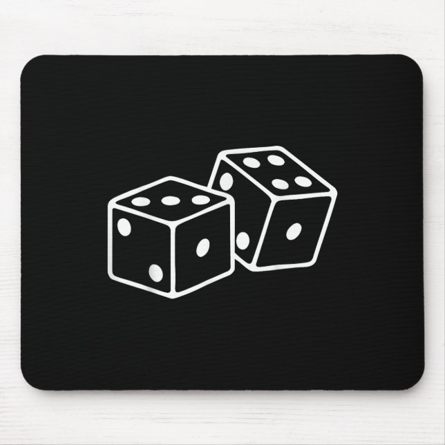 67 Halloween Matching Group Costume Six Seven Dice Mouse Mat (Front)