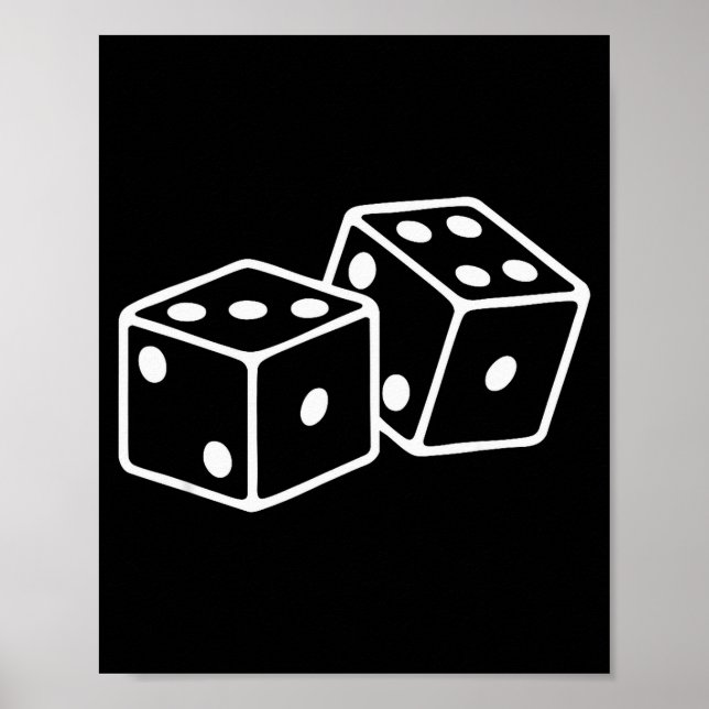 67 Halloween Matching Group Costume Six Seven Dice Poster (Front)