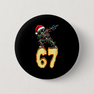 67 Halloween Meme 6 7 Numbers Six Seven Funny Kids 6 Cm Round Badge