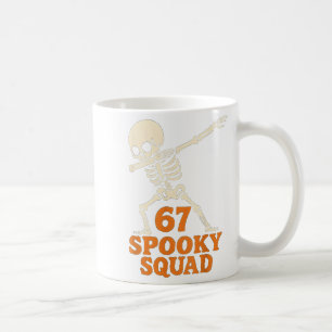 67 Halloween Meme 6 7 Numbers Six Seven Funny Kids Coffee Mug