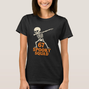 67 Halloween Meme 6 7 Numbers Six Seven Funny Kids T-Shirt