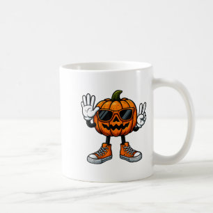 67 Halloween Pumpkin Funny Brainrot Meme Kids Six Coffee Mug