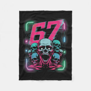 67 Halloween Scp Horror Face Y Costume Shirt Horro Fleece Blanket