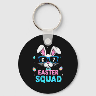 67 happy easter squad bunny funny for kids boys key ring