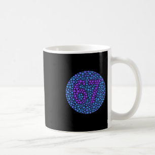 67 Hidden Meme Trending Gen Z Alpha Six Seven 6 7 Coffee Mug