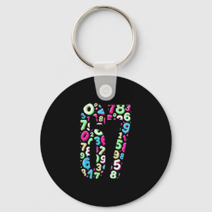 67 Hidden Meme Trending Gen Z Alpha Six Seven 6 7 Key Ring
