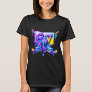 67 Hockey Drip Number Funny Meme Style Boys Graphi T-Shirt