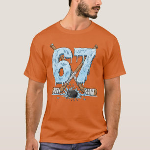 67 Hockey Drip Number Funny Meme Style Boys s gift T-Shirt