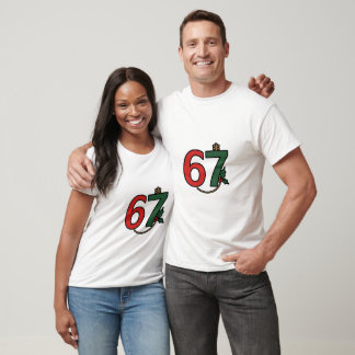67 Holiday Numeral Duo T-Shirt
